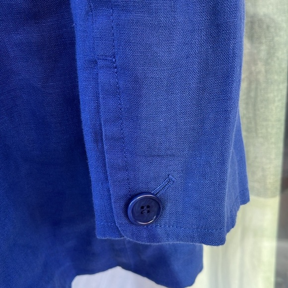 Madewell Double Breasted Linen Blazer - Picture 10 of 12